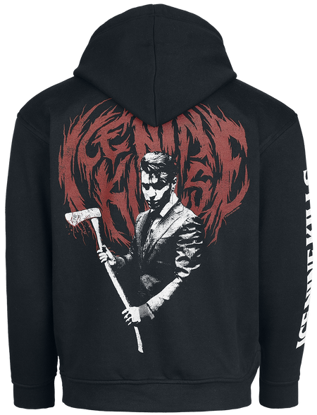 Sweat-shirt à capuche  de Ice Nine Kills - Spencer Axe - S à XXL - pour Homme - noir - Ice Nine Kills - View 2