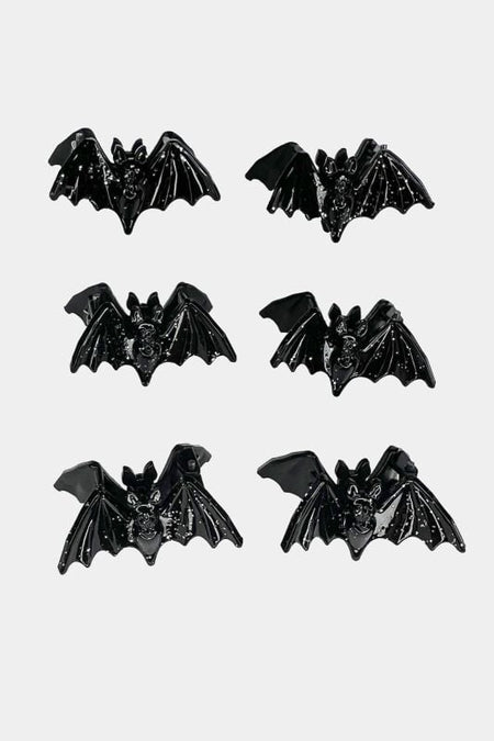 Barrette Gothic de Killstar - Wing It Hair Claws - pour Femme - noir - Killstar