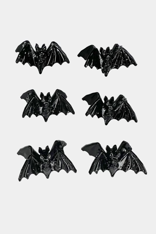 Barrette Gothic de Killstar - Wing It Hair Claws - pour Femme - noir - Killstar
