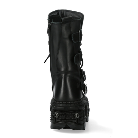 Bottes Gothic de New Rock - M-WALL373-S11 - EU42 à EU47 - pour Unisexe - noir - New Rock - View 2