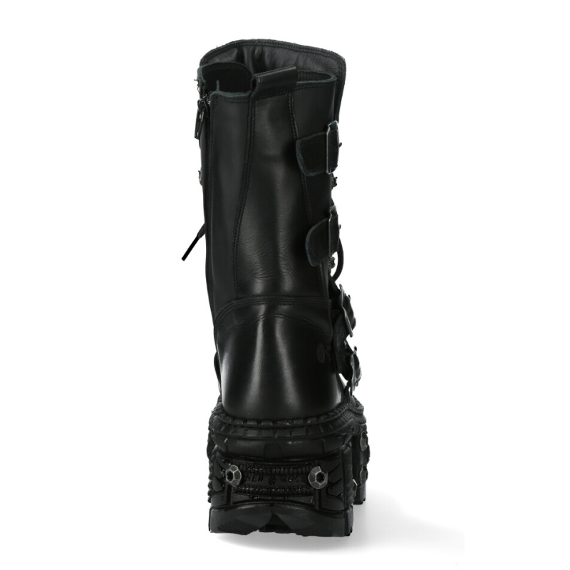 Bottes Gothic de New Rock - M-WALL373-S11 - EU36 à EU47 - pour Unisexe - noir - New Rock - View 2