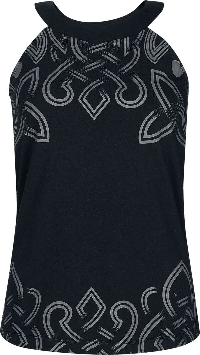 Débardeur  de Black Premium by EMP - Haut Motifs Nordiques - S à XXL - pour Femme - noir - Black Premium by EMP