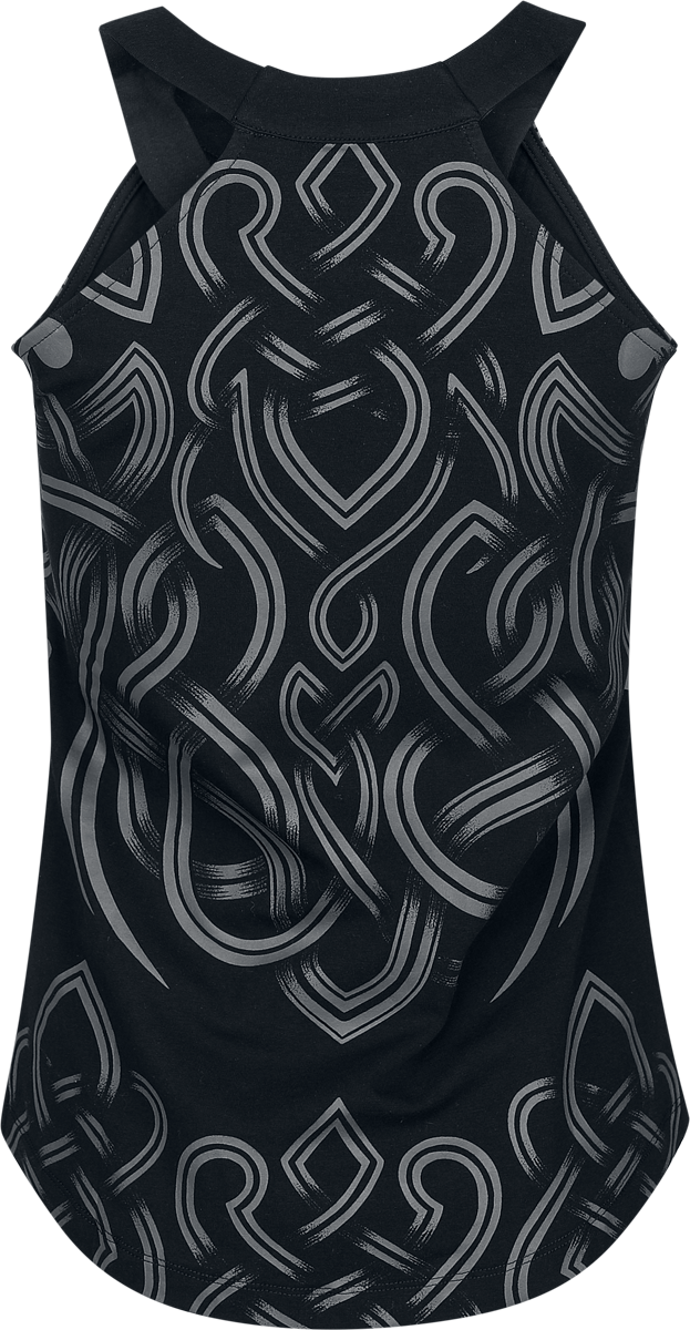 Débardeur  de Black Premium by EMP - Haut Motifs Nordiques - S à XXL - pour Femme - noir - Black Premium by EMP - View 2