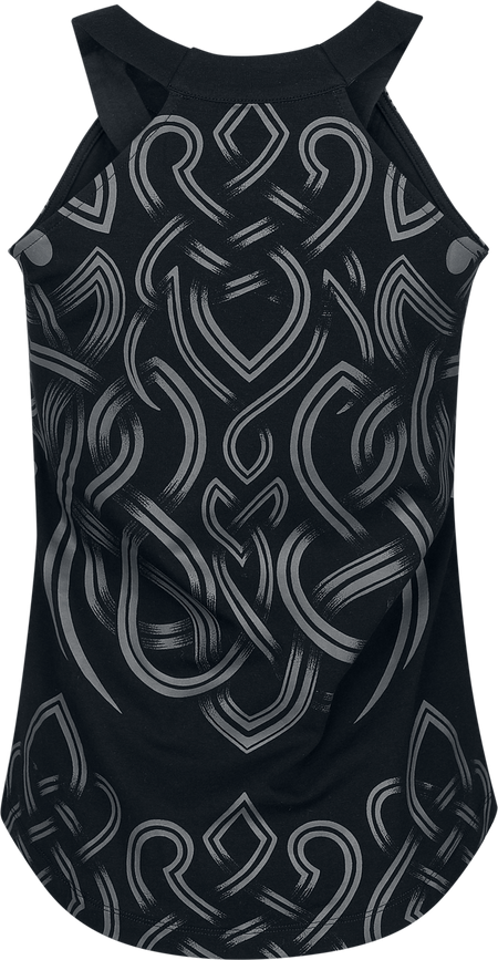 Débardeur  de Black Premium by EMP - Haut Motifs Nordiques - S à XXL - pour Femme - noir - Black Premium by EMP - View 2