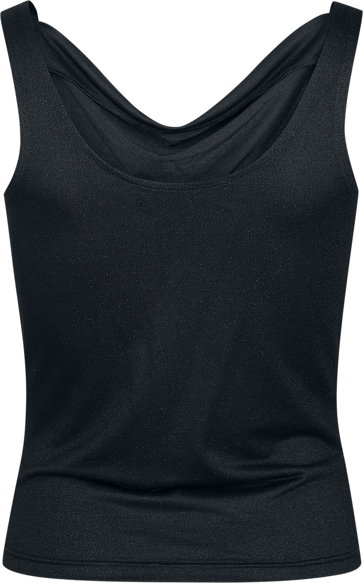 Top  de Black Premium by EMP - Basic Top - S à XXL - pour Femme - noir - Black Premium by EMP - View 2