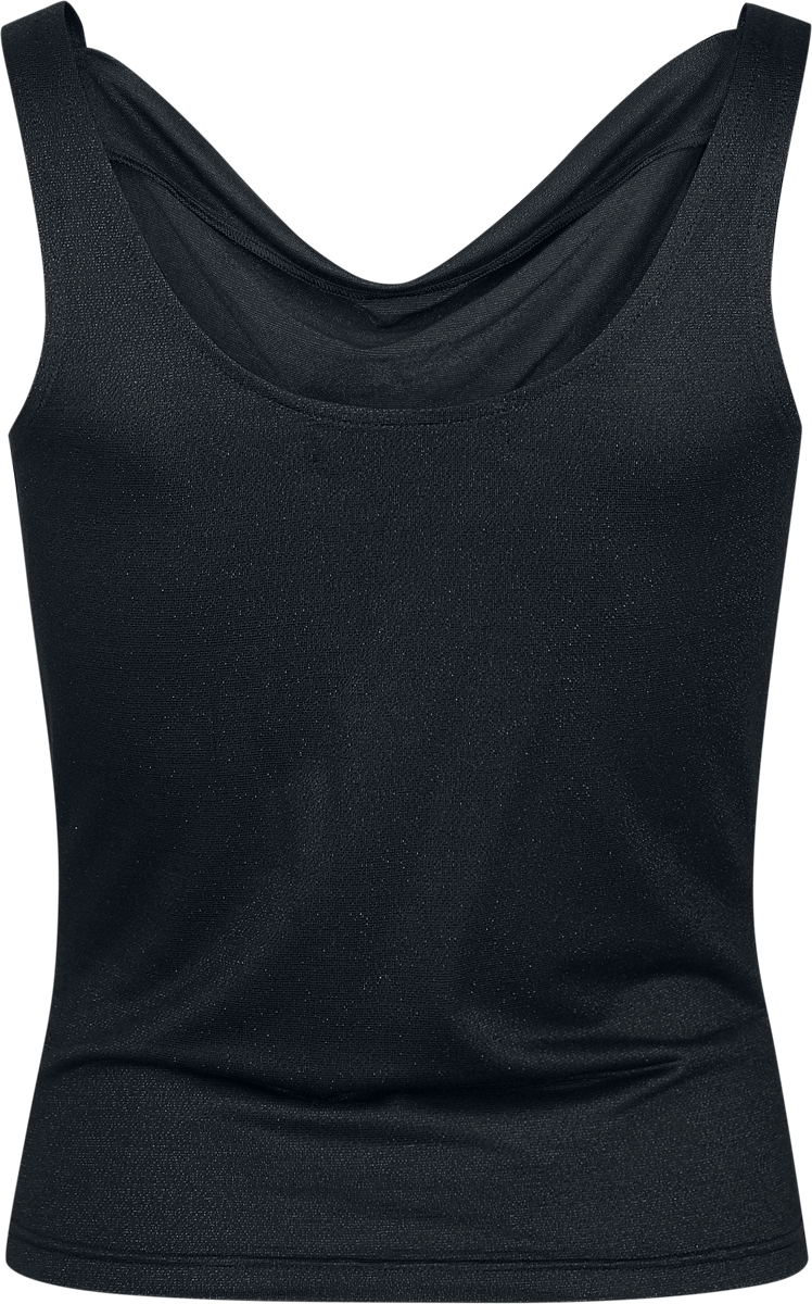 Top  de Black Premium by EMP - Basic Top - S à XL - pour Femme - noir - Black Premium by EMP - View 2