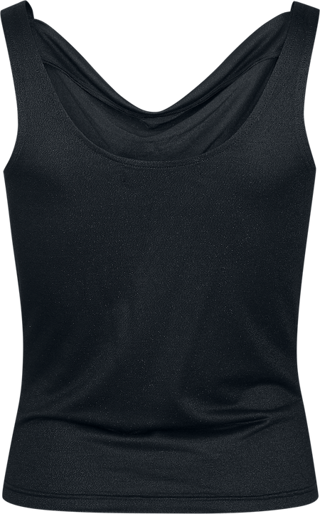 Top  de Black Premium by EMP - Basic Top - S à XL - pour Femme - noir - Black Premium by EMP - View 2