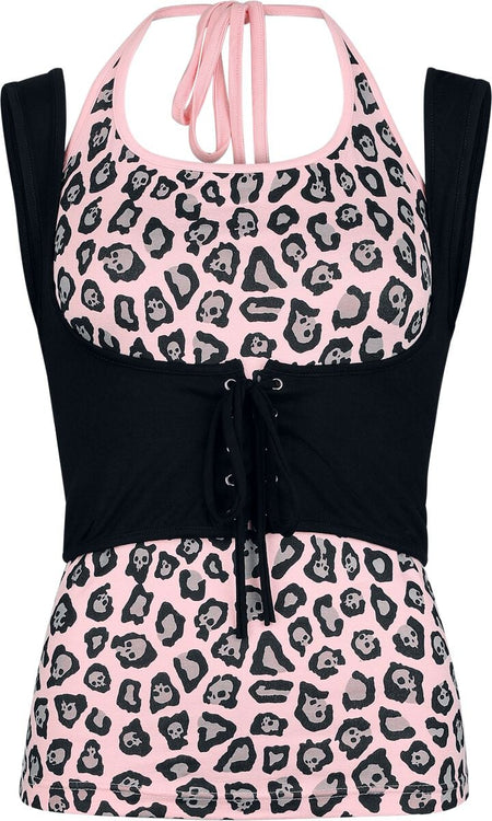 Top  de Rock Rebel by EMP - S à XXL - pour Femme - noir - Rock Rebel by EMP