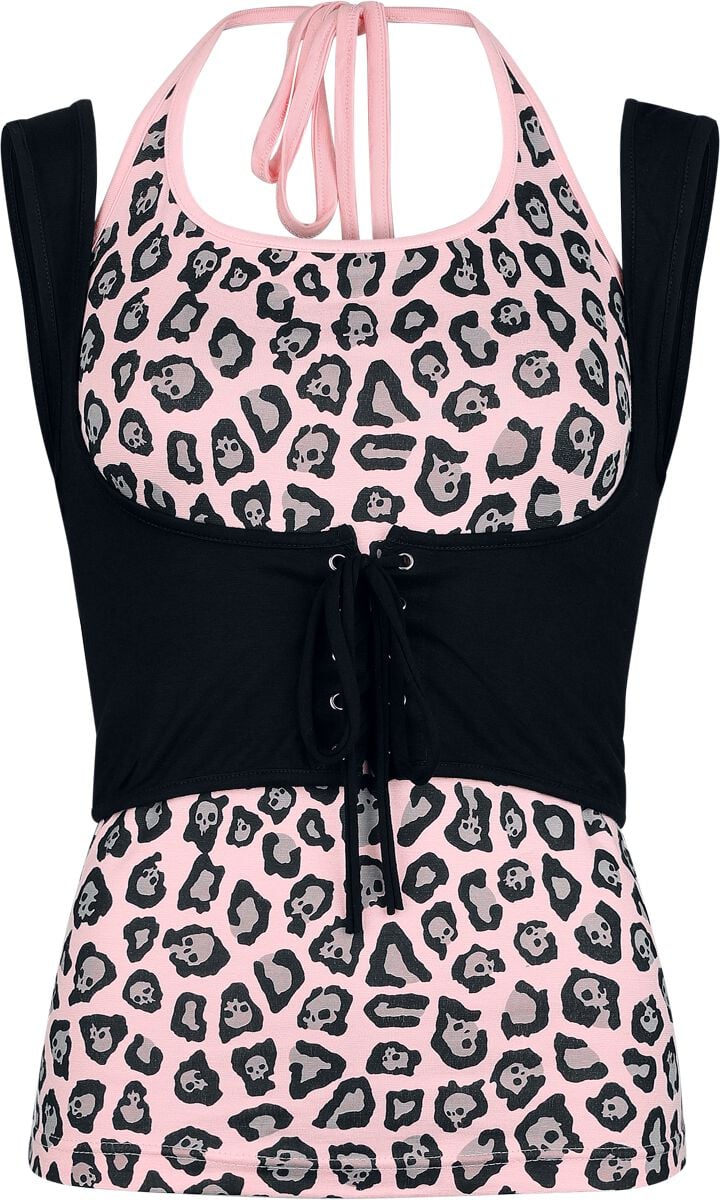 Top  de Rock Rebel by EMP - S à XXL - pour Femme - noir - Rock Rebel by EMP