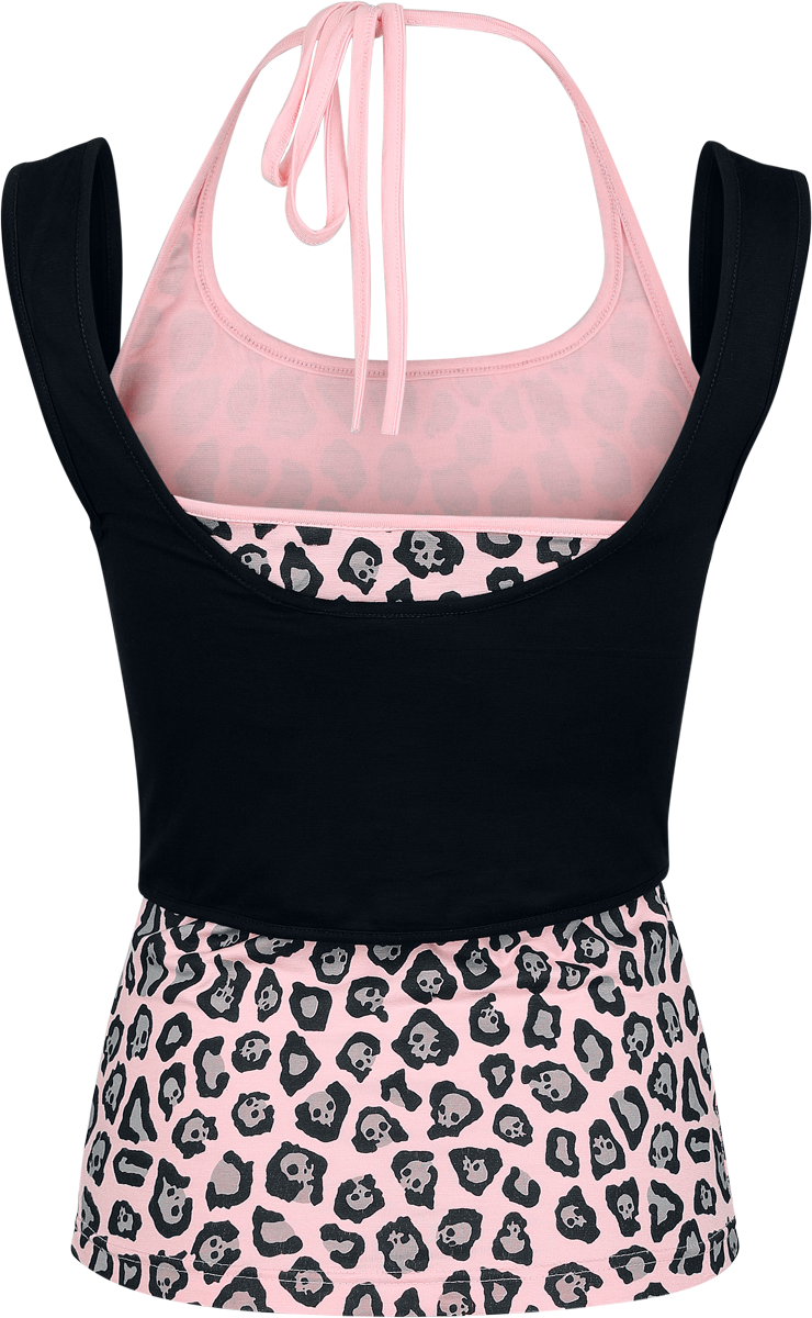 Top  de Rock Rebel by EMP - M à XL - pour Femme - noir - Rock Rebel by EMP - View 2