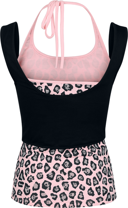 Top  de Rock Rebel by EMP - M à XL - pour Femme - noir - Rock Rebel by EMP - View 2