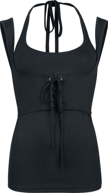 Top Gothic de Gothicana by EMP - M à XXL - pour Femme - noir - Gothicana by EMP