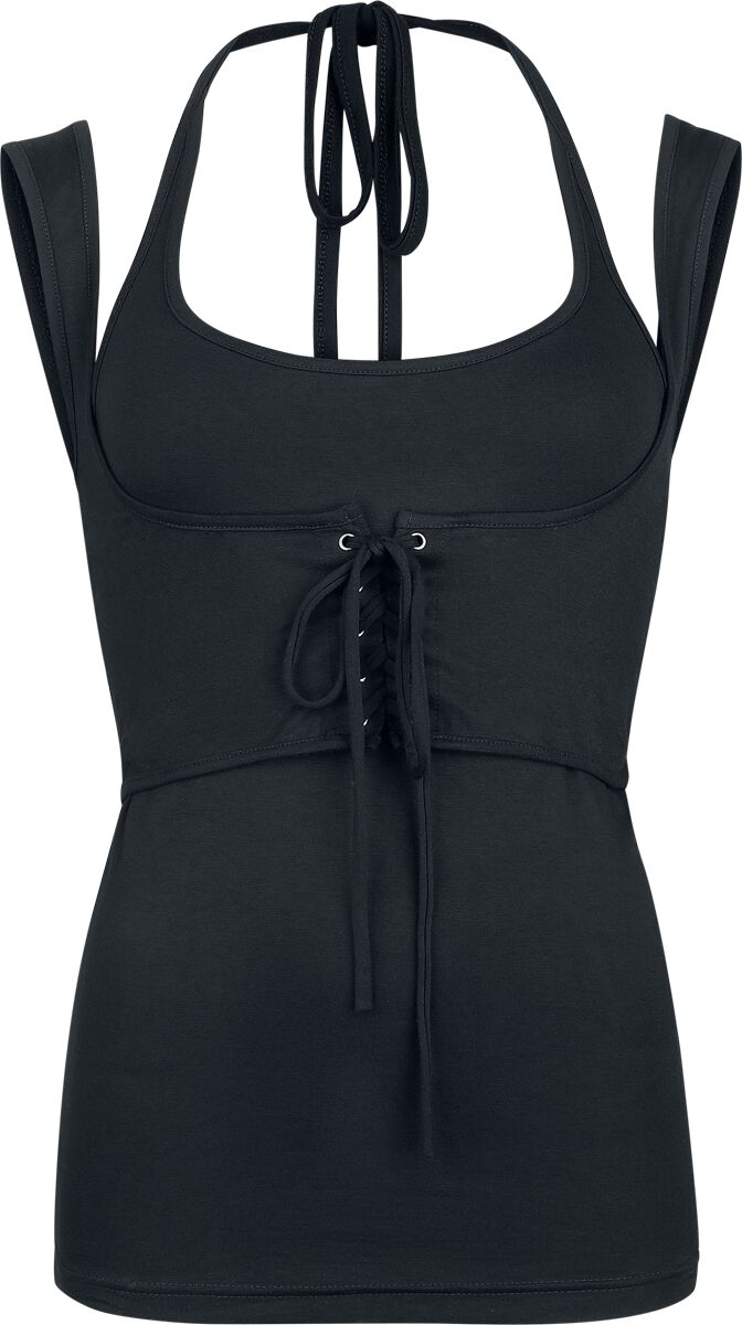 Top Gothic de Gothicana by EMP - M à XXL - pour Femme - noir - Gothicana by EMP