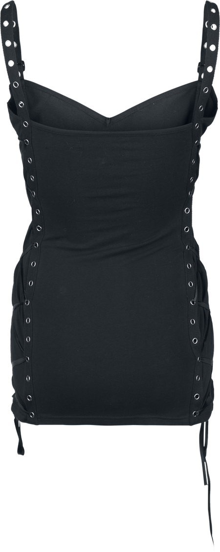 Top Gothic de Gothicana by EMP - Toile d'Araignée - Haut - S à XXL - pour Femme - noir - Gothicana by EMP - View 2