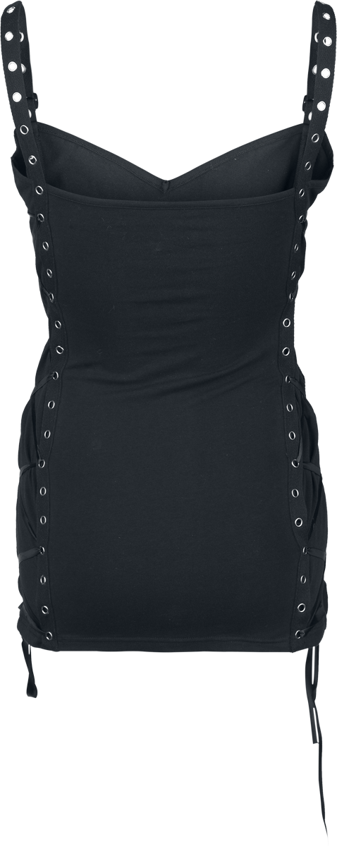 Top Gothic de Gothicana by EMP - Toile d'Araignée - Haut - S à XXL - pour Femme - noir - Gothicana by EMP - View 2