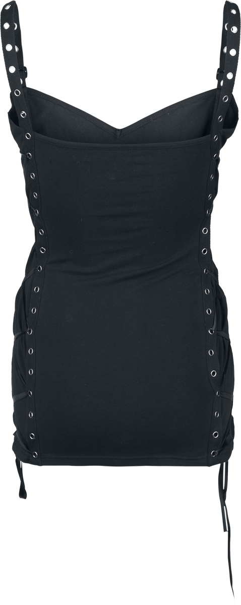 Top Gothic de Gothicana by EMP - Toile d'Araignée - Haut - S à XXL - pour Femme - noir - Gothicana by EMP - View 2