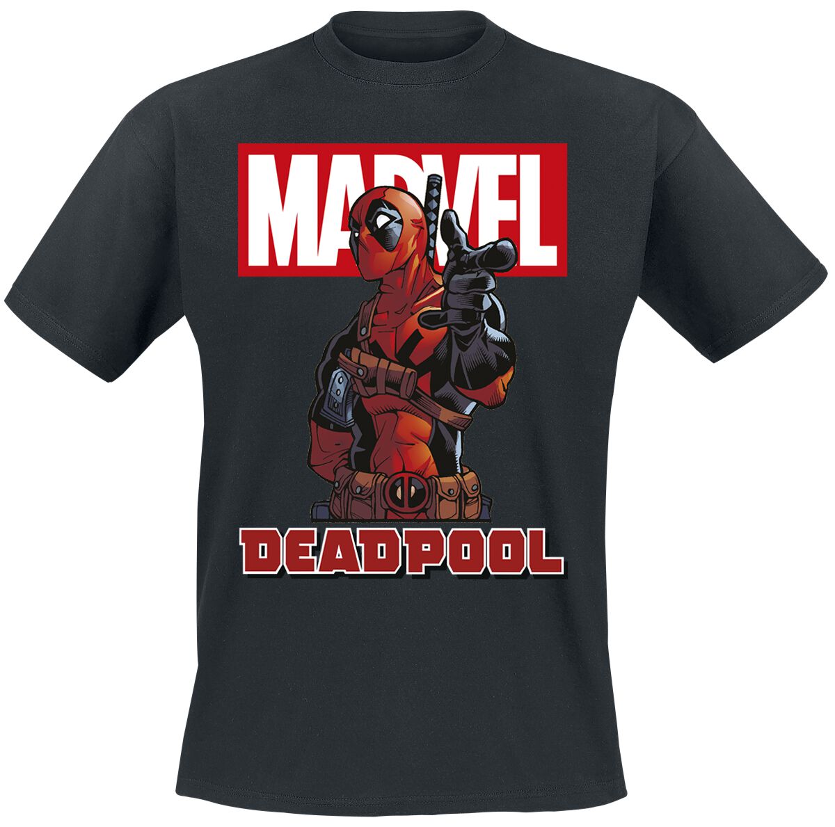 T-Shirt Manches courtes  de Deadpool - You - S à 4XL - pour Homme - noir - Deadpool
