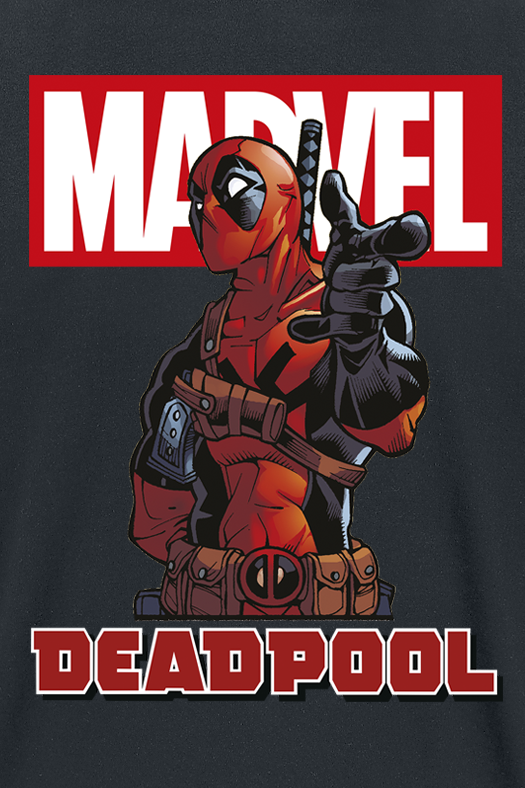 T-Shirt Manches courtes  de Deadpool - You - S à 4XL - pour Homme - noir - Deadpool - View 2