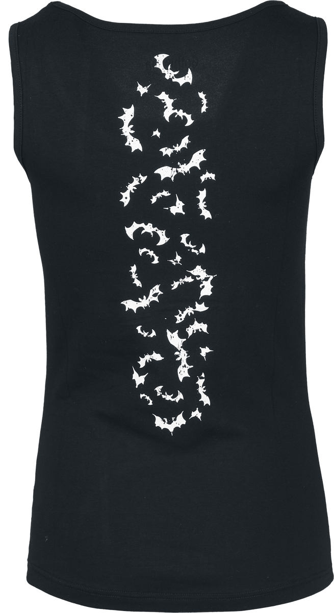 Top Gothic de Gothicana by EMP - Débardeur Chauve-Souris - S à XXL - pour Femme - noir - Gothicana by EMP - View 2