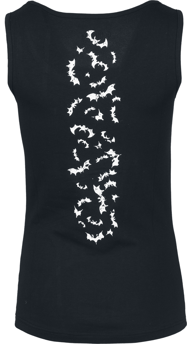 Top Gothic de Gothicana by EMP - Débardeur Chauve-Souris - S à XXL - pour Femme - noir - Gothicana by EMP - View 2