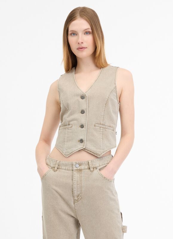 Veste  de Ragwear - Shafron Denim - XS à XL - pour Femme - crème - Ragwear