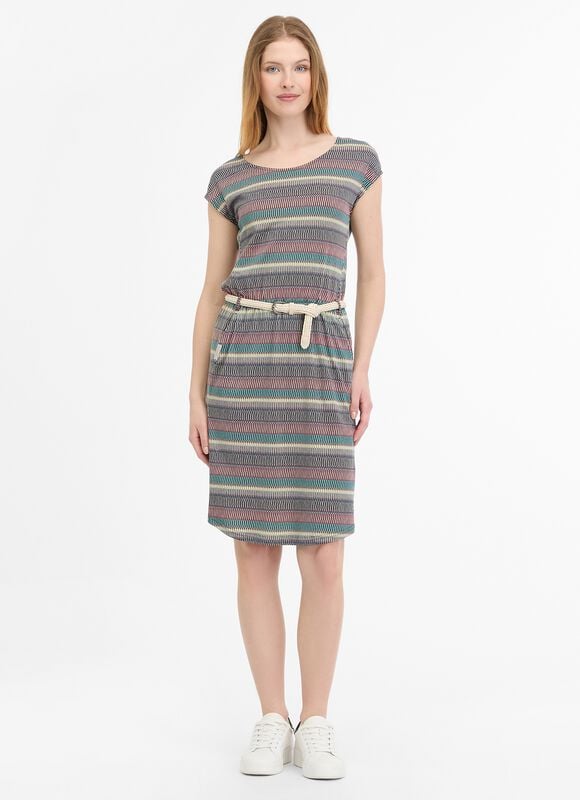 Robe mi-longue  de Ragwear - Lilithe - XS à XL - pour Femme - multicolore - Ragwear