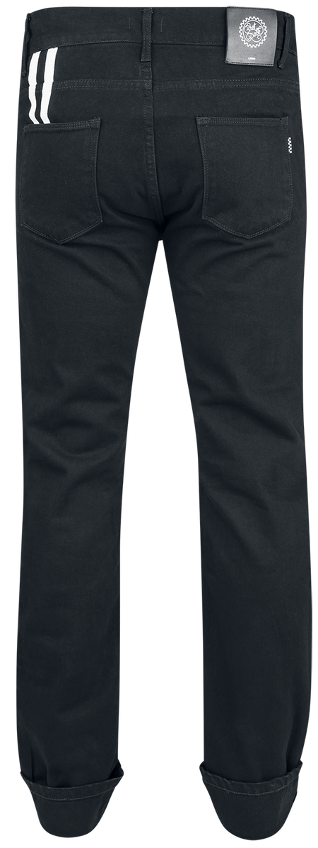 Jean  de Chet Rock - Jean Jerry Lee - W30L34 à W36L34 - pour Homme - noir - Chet Rock - View 2