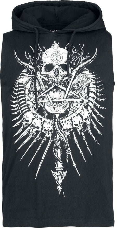 Débardeur Gothic de Gothicana by EMP - S à M - pour Homme - noir - Gothicana by EMP