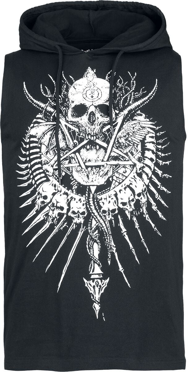 Débardeur Gothic de Gothicana by EMP - S à M - pour Homme - noir - Gothicana by EMP