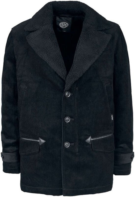 Manteau d'hiver  de Chet Rock - Carl - Manteau - S à XL - pour Homme - noir - Chet Rock