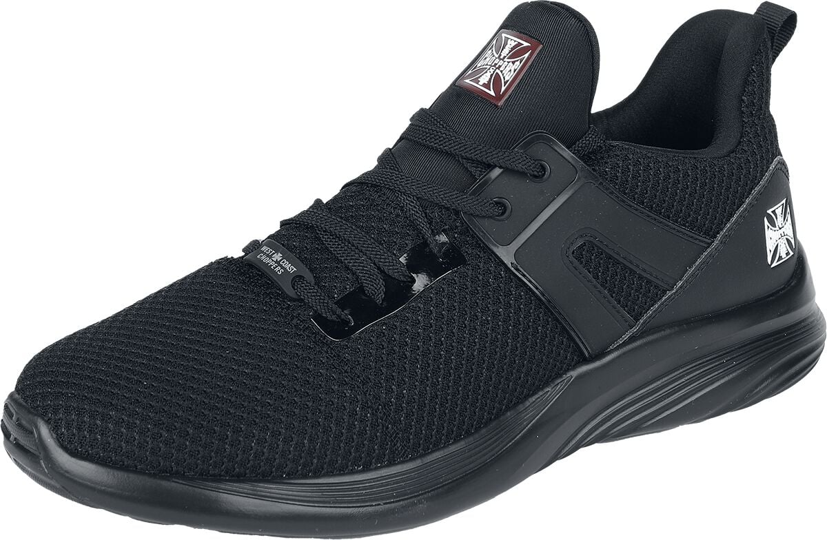 Baskets  de West Coast Choppers - WCC - Baskets Noires - EU43 à EU45 - pour Homme - noir - West Coast Choppers