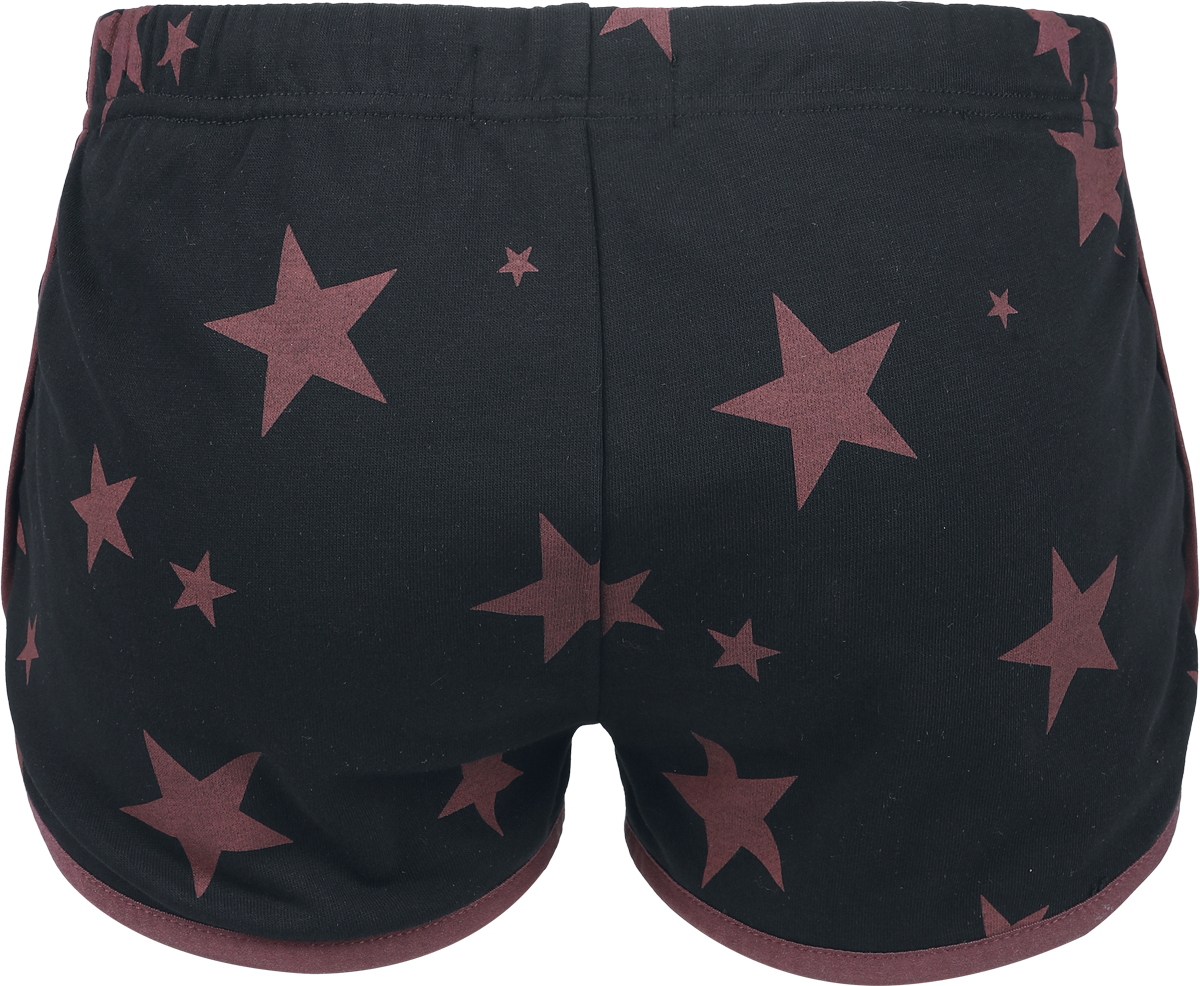 Short  de RED by EMP - Short Étoilé - S - pour Femme - noir - RED by EMP - View 2