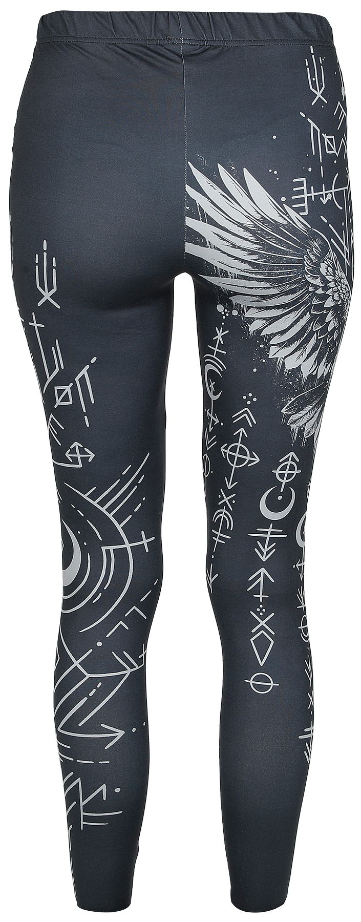 Legging  de Black Premium by EMP - Leggings Impirmé Intégral - S à L - pour Femme - noir - Black Premium by EMP - View 2