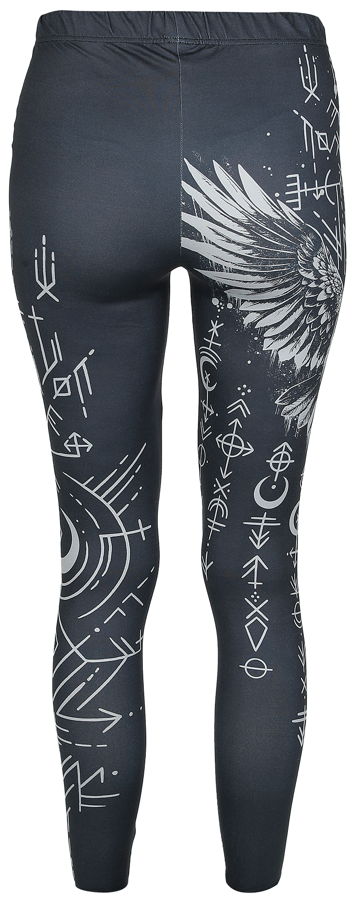 Legging  de Black Premium by EMP - Leggings Impirmé Intégral - S à XXL - pour Femme - noir - Black Premium by EMP - View 2