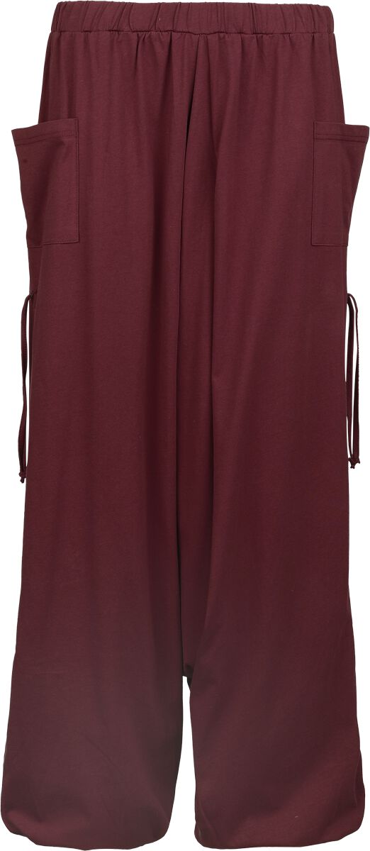 Pantalon en toile  de RED by EMP - Pantalon Harem - S-XL à XXL-5XL - pour Femme - lie-de-vin - RED by EMP
