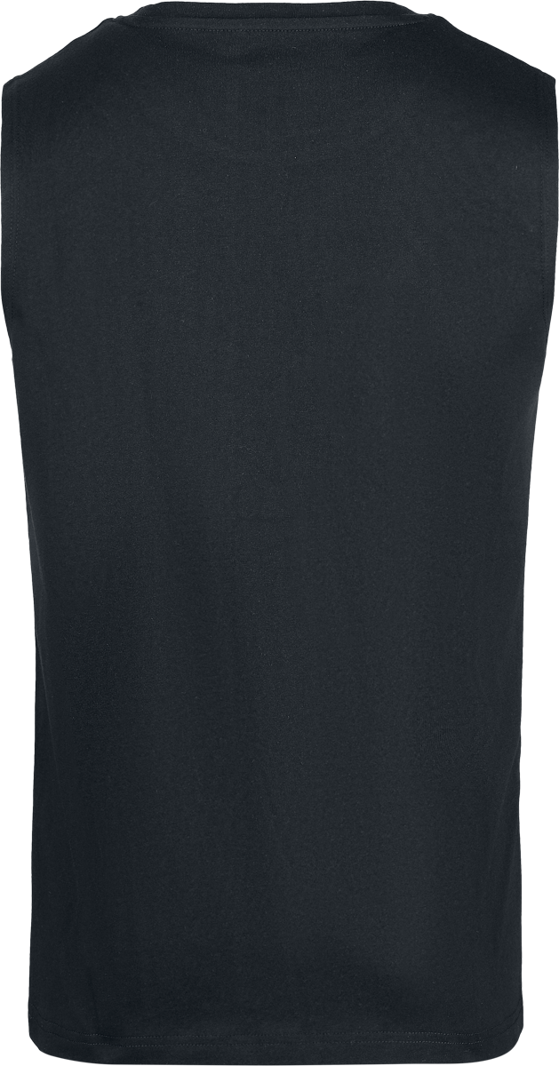 Débardeur Gothic de Gothicana by EMP - Débardeur Imprimé Crâne et Détails Mesh - S à XXL - pour Homme - noir - Gothicana by EMP - View 2