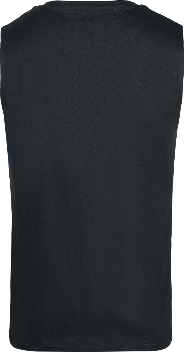 Débardeur Gothic de Gothicana by EMP - Débardeur Imprimé Crâne et Détails Mesh - S à XXL - pour Homme - noir - Gothicana by EMP - View 2