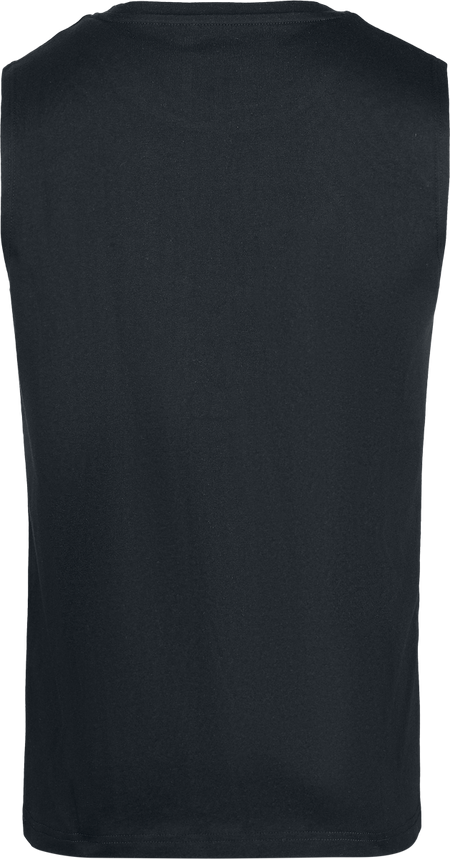 Débardeur Gothic de Gothicana by EMP - Débardeur Imprimé Crâne et Détails Mesh - S à XXL - pour Homme - noir - Gothicana by EMP - View 2