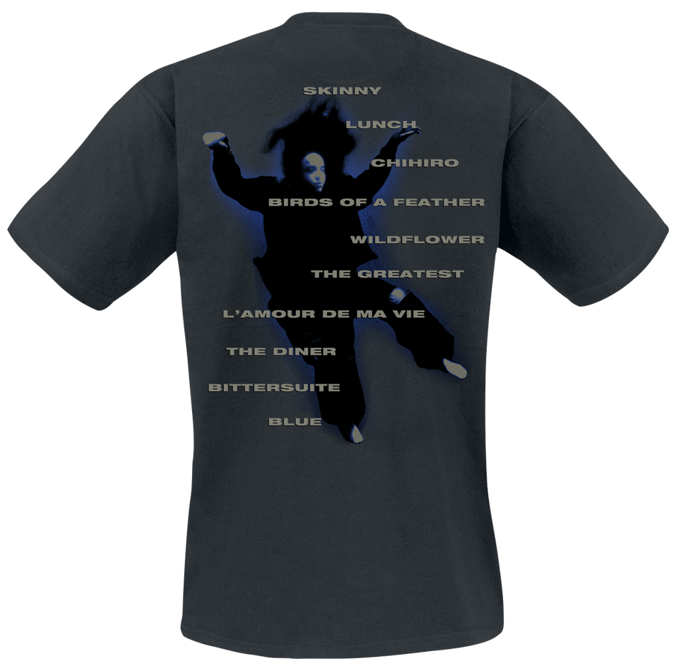T-Shirt Manches courtes  de Billie Eilish - HMHAS Tracklist - S à XL - pour Homme - noir - Billie Eilish - View 2