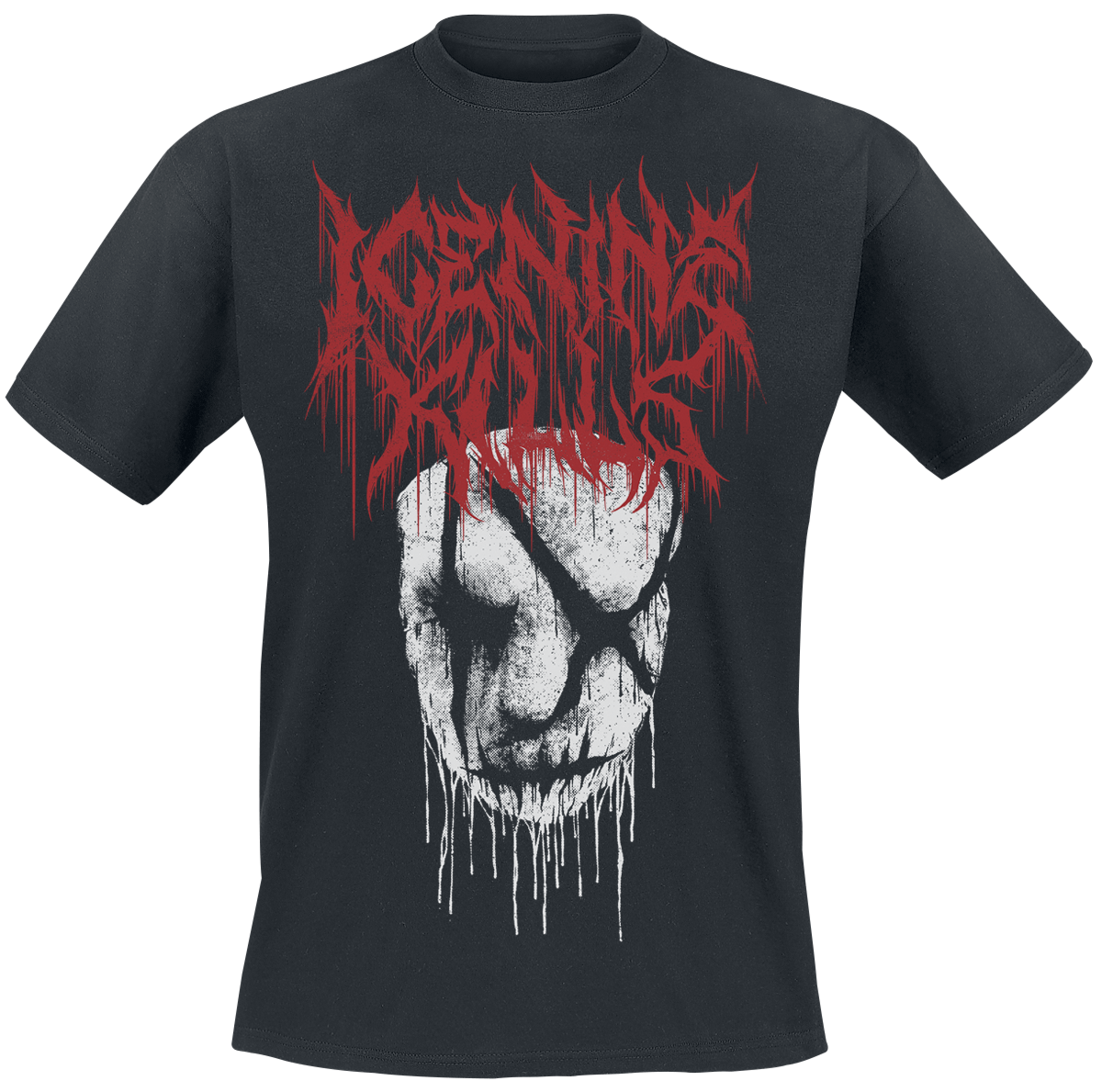 T-Shirt Manches courtes  de Ice Nine Kills - Face - Glow In The Dark - S à 4XL - pour Homme - noir - Ice Nine Kills - View 2