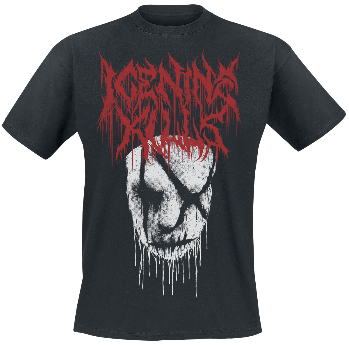 T-Shirt Manches courtes  de Ice Nine Kills - Face - Glow In The Dark - S à 4XL - pour Homme - noir - Ice Nine Kills - View 2