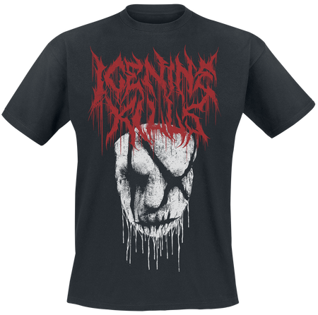 T-Shirt Manches courtes  de Ice Nine Kills - Face - Glow In The Dark - S à 4XL - pour Homme - noir - Ice Nine Kills - View 2