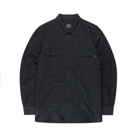 Chemise manches longues  de Vintage Industries - Baron Shirt - S à XL - pour Homme - noir - Vintage Industries