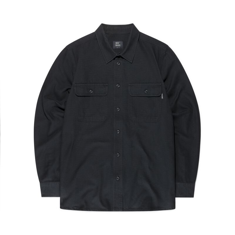 Chemise manches longues  de Vintage Industries - Baron Shirt - S à XL - pour Homme - noir - Vintage Industries