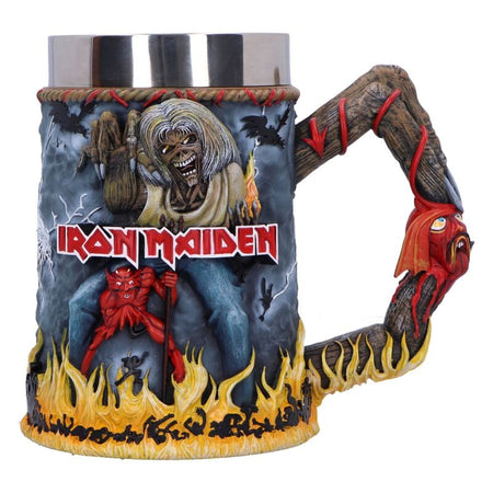 Chope à bière  de Iron Maiden - The Number Of The Beast Tankard - pour Unisexe - multicolore - Iron Maiden