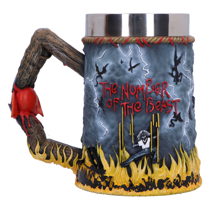Chope à bière  de Iron Maiden - The Number Of The Beast Tankard - pour Unisexe - multicolore - Iron Maiden - View 2