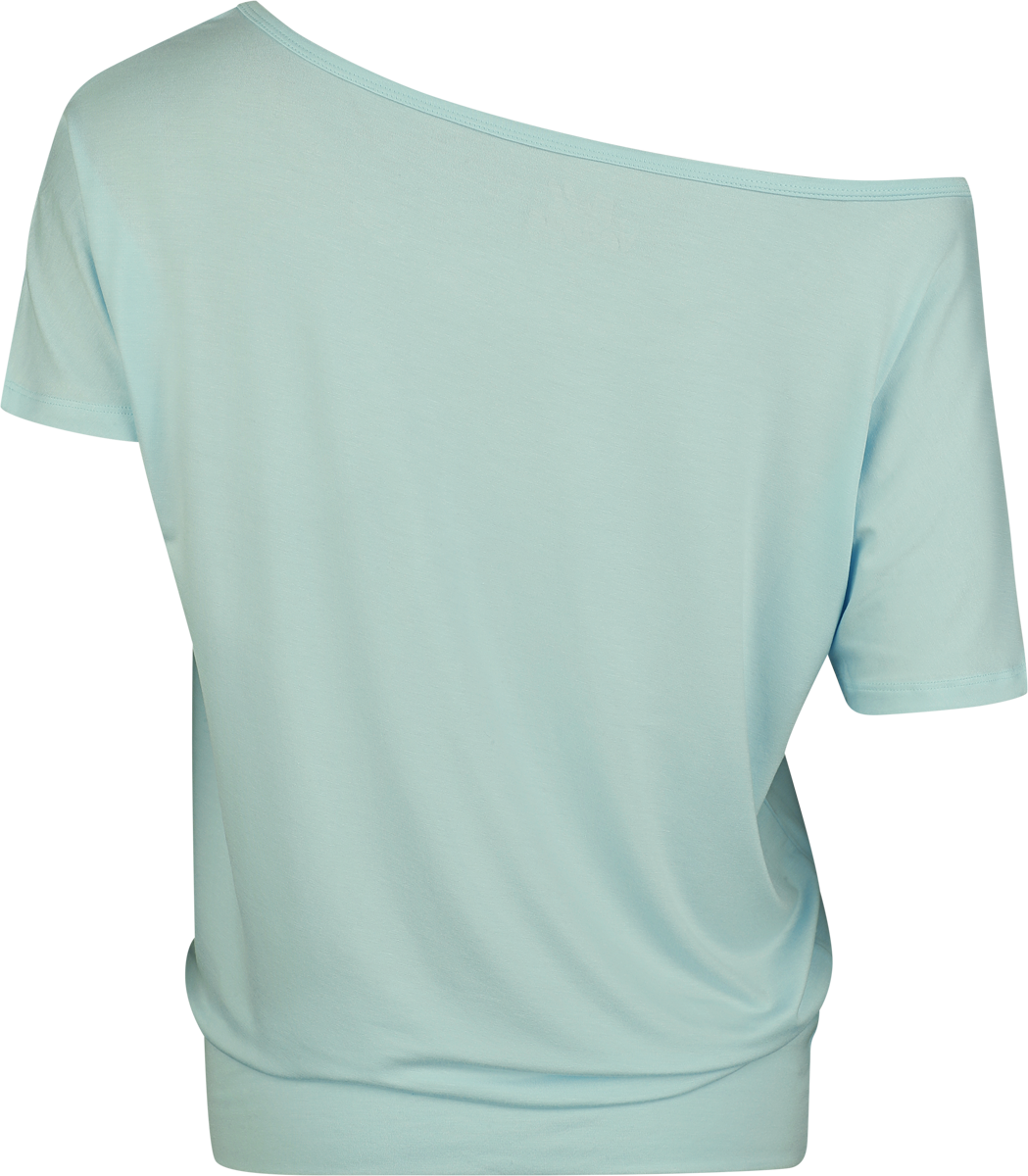 T-Shirt Manches courtes  de Full Volume by EMP - Fleurs - T-Shirt - S à XXL - pour Femme - menthe - Full Volume by EMP - View 2