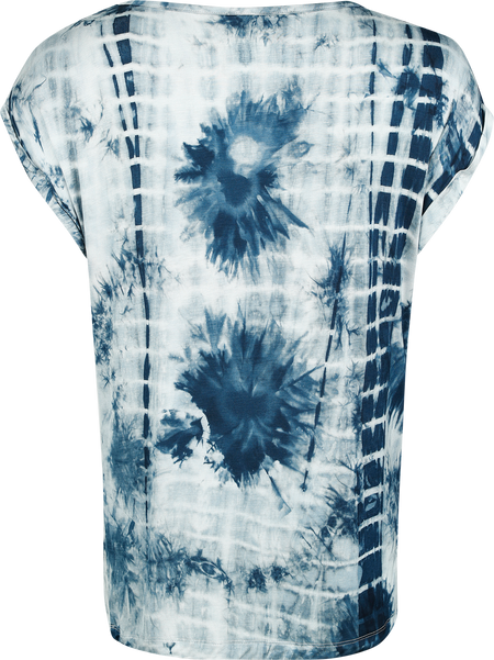 T-Shirt Manches courtes  de RED by EMP - T-Shirt Coloré - S à L - pour Femme - blanc/bleu - RED by EMP - View 2