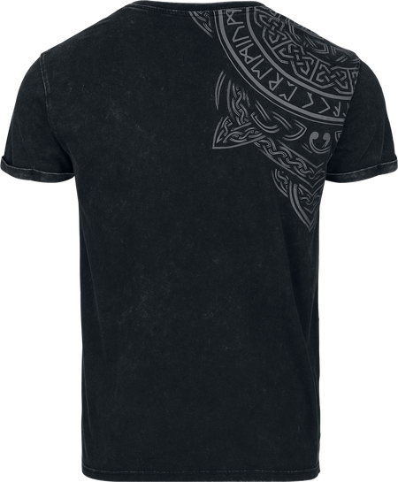 T-Shirt Manches courtes  de Black Premium by EMP - Runes Nordiques - T-Shirt - M à XXL - pour Homme - noir - Black Premium by EMP - View 2