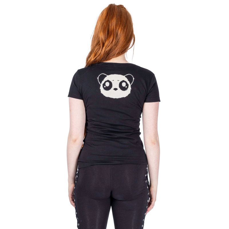 T-Shirt Manches courtes Gothic de Killer Panda - Voodoo Panda - T-shirt - M à XL - pour Femme - noir - Killer Panda - View 2